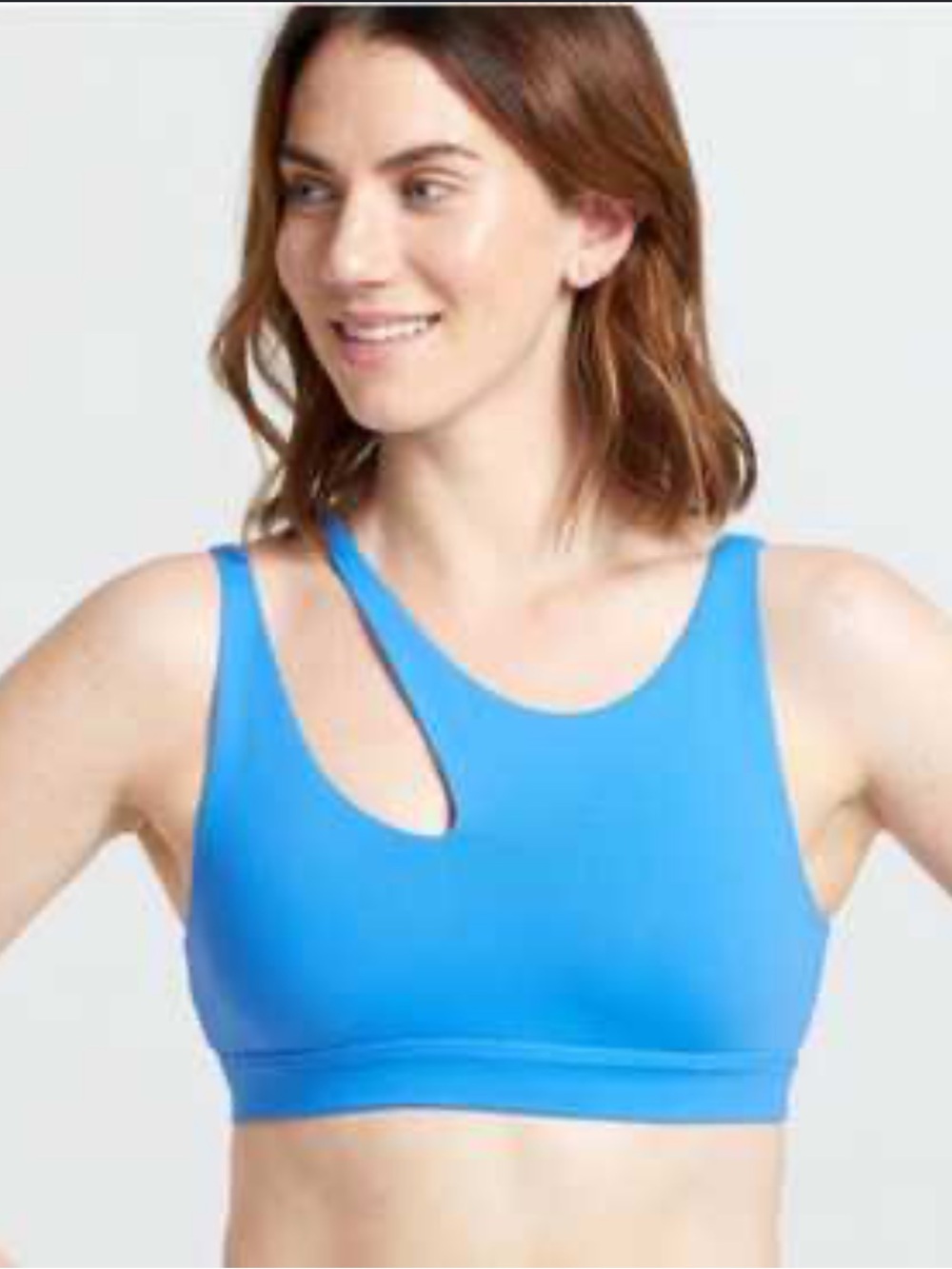 Alo yoga peak asymmetrical bra